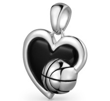 Love Basketball Pendant
