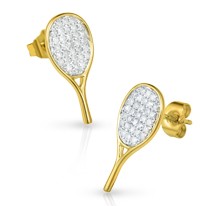 All-Star Tennis Racquet Earrings